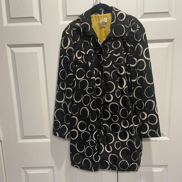 Julie Mitchell Urban Collection Cotton  Raincoat - Picture 1 of 5